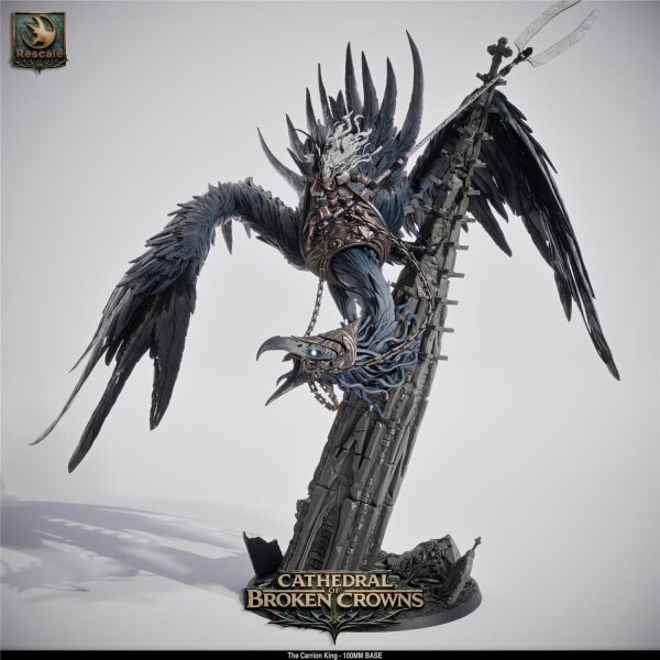 The Carrion King (100mm base) von Rescale Miniatures aus Cathedral of Broken Crowns