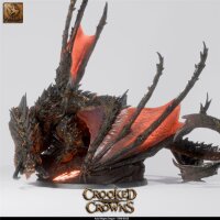 Magma Dragon - Adult (75mm base) von Rescale Miniatures aus Crooked Crowns