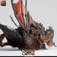 Magma Dragon - Adult (75mm base) von Rescale Miniatures aus Crooked Crowns