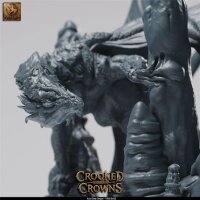 Deep Dragon - Adult (75mm base) von Rescale Miniatures aus Crooked Crowns