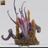 Deep Dragon - Adult (75mm base) von Rescale Miniatures aus Crooked Crowns
