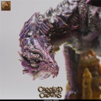 Deep Dragon - Adult (75mm base) von Rescale Miniatures aus Crooked Crowns
