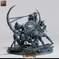 Goblin Siege Crawler (130mm base) von Rescale Miniatures aus Crooked Crowns