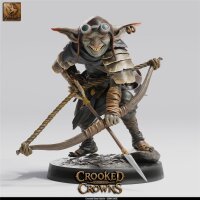 Pack Goblins (25mm base) Set von Rescale Miniatures aus Crooked Crowns