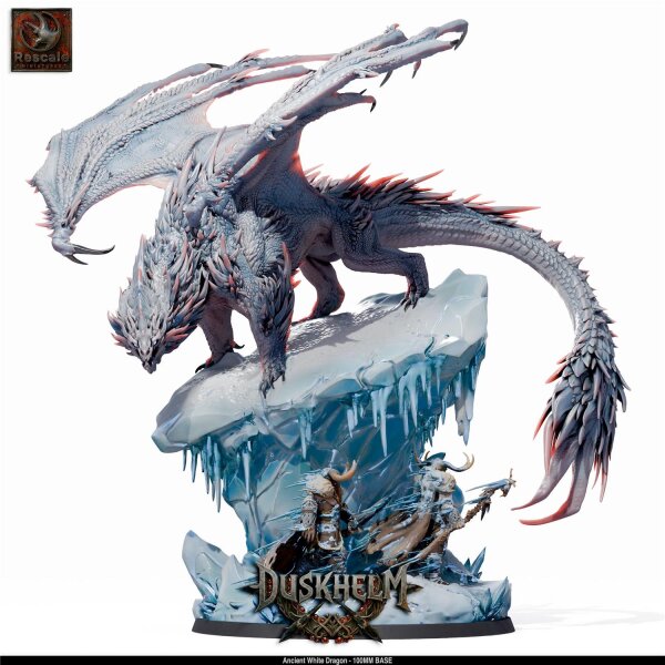 White Dragon - Elder (100mm base) von Rescale Miniatures aus Duskhelm