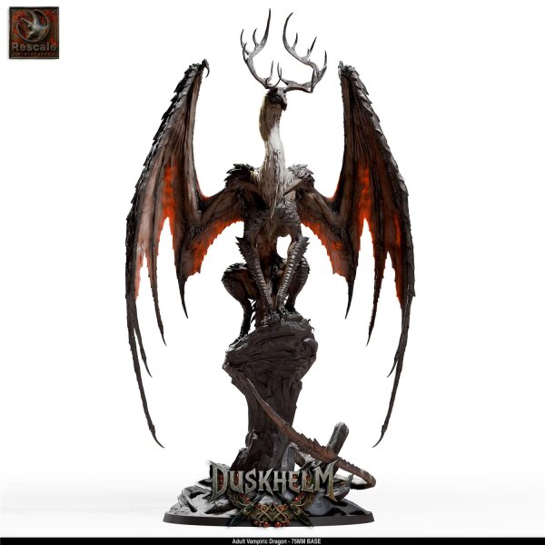 Vampiric Dragon - Adult (75mm base) von Rescale Miniatures aus Duskhelm