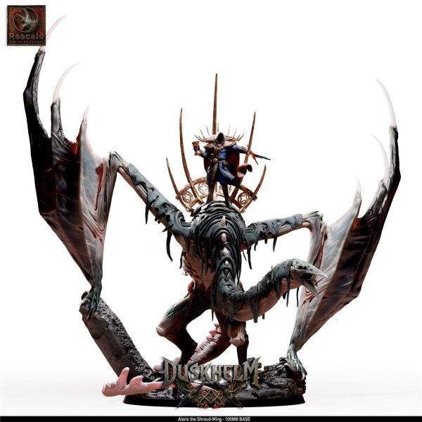 Nightwing Mourners - Alaric, the Shroud Wing (100mm base) von Rescale Miniatures aus Duskhelm