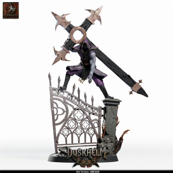 The Four Mourners - Ulfric, the Grave (40mm base) von Rescale Miniatures aus Duskhelm