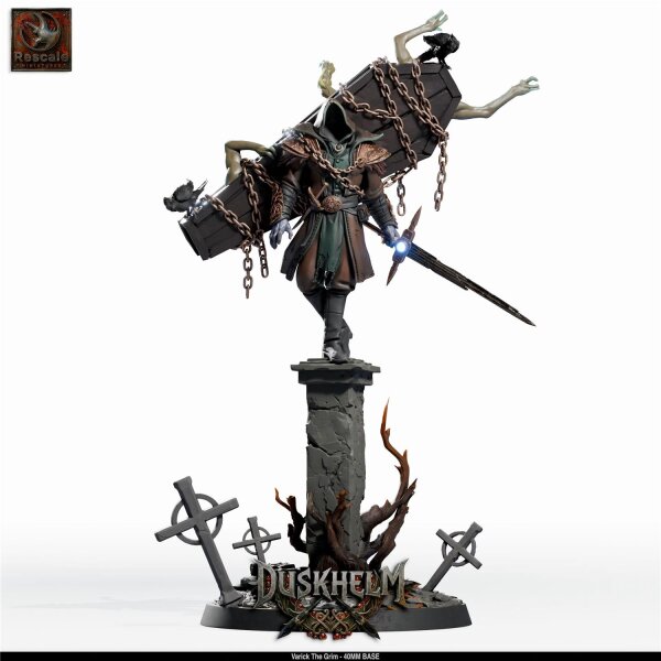 The Four Mourners - Varick, the Grim (40mm base) von Rescale Miniatures aus Duskhelm