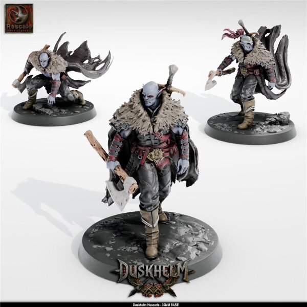 Vampire Duskhelm Huscarls (32mm base) Set von Rescale Miniatures aus Duskhelm