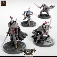 Vampire Duskhelm Huscarls (32mm base) Set von Rescale Miniatures aus Duskhelm