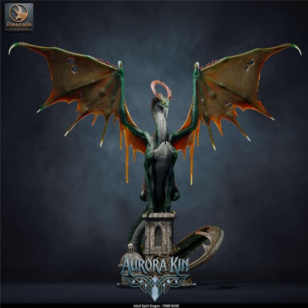 Spirit Dragon - Adult (75mm base) von Rescale Miniatures aus Aurora Kin