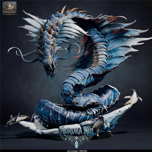 Arctic Centipede (75mm base) von Rescale Miniatures aus Aurora Kin