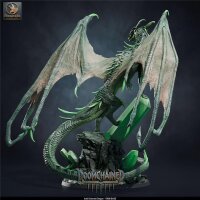 Emerald dragon - Adult (75mm base) von Rescale Miniatures aus Doomchained