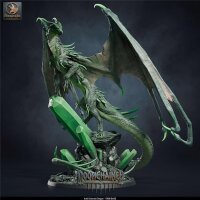 Emerald dragon - Adult (75mm base) von Rescale Miniatures aus Doomchained