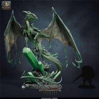 Emerald dragon - Adult (75mm base) von Rescale Miniatures aus Doomchained