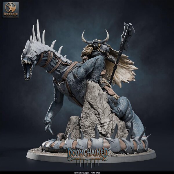 Iron Scale Ravager E (75mm base) von Rescale Miniatures aus Doomchained