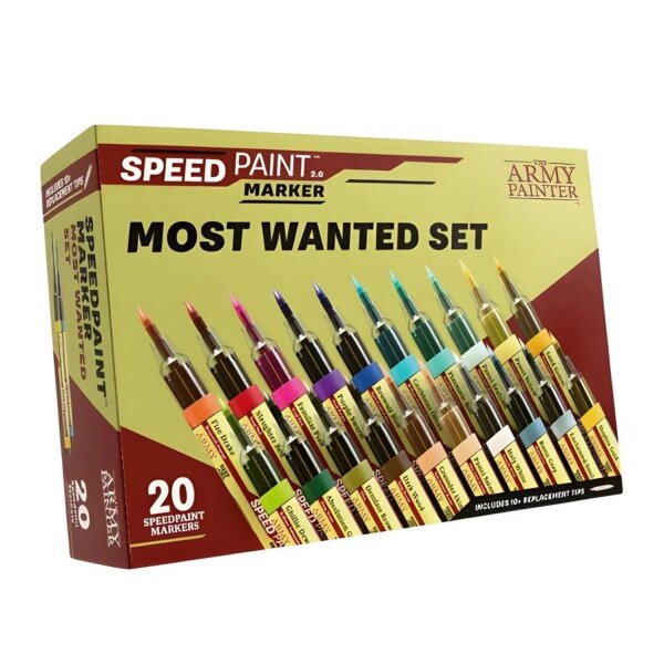 The Army Painter: Speedpaint Marker - Most Wanted Set
