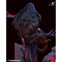 The High-Slit Black Dress Homunculus | ESMonster