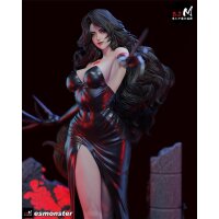 The High-Slit Black Dress Homunculus | ESMonster