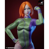 Tall Redhead Muscle Girl | ESMonster