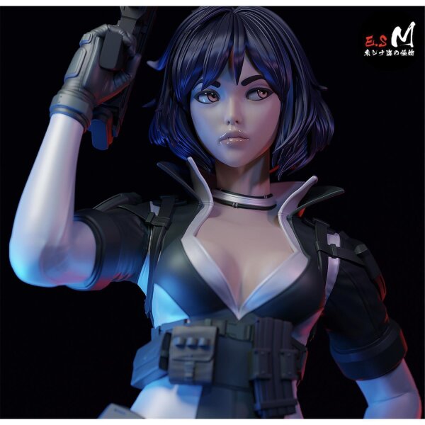 Cyberpunk-style girl P2 | ESMonster