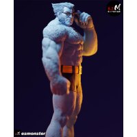 Blue Furry Scientist | ESMonster