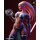 Crimson Tattooed Alien Warrior | ESMonster