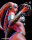 Crimson Tattooed Alien Warrior | ESMonster