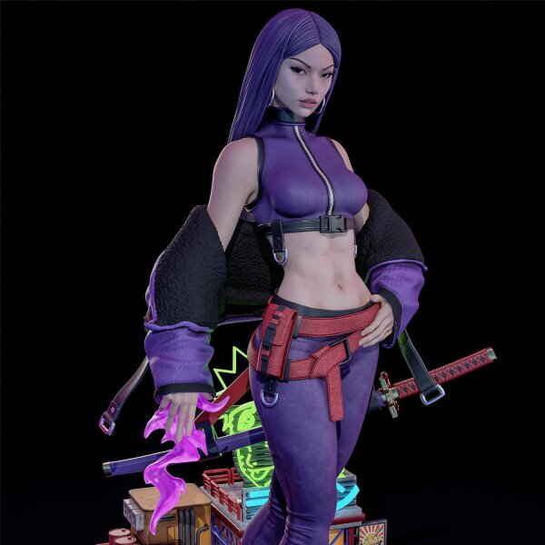 Purple-Clad Woman (JPSKIN) | ESMonster