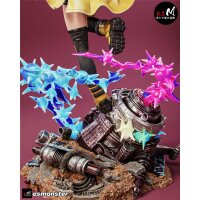 Yellow Coat Spark Girl | ESMonster