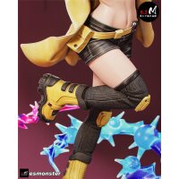 Yellow Coat Spark Girl | ESMonster