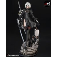 White-Haired Android Girl | ESMonster