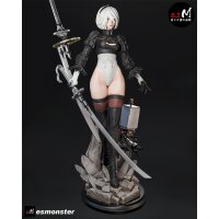White-Haired Android Girl | ESMonster