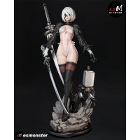 White-Haired Android Girl | ESMonster
