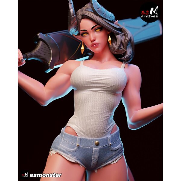 Denim Shorts Warrior | ESMonster