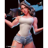 Denim Shorts Warrior | ESMonster