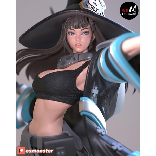 Buff Firefighter Girl | ESMonster
