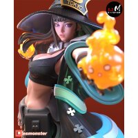 Buff Firefighter Girl | ESMonster