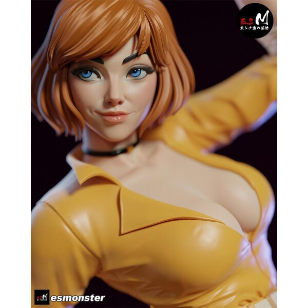 Yellow Jumpsuit Reporter | ESMonster