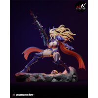 Blonde Armored Knight Girl | ESMonster