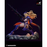 Blonde Armored Knight Girl | ESMonster