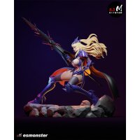 Blonde Armored Knight Girl | ESMonster