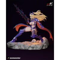 Blonde Armored Knight Girl | ESMonster