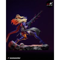 Blonde Armored Knight Girl | ESMonster