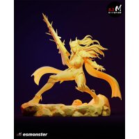 Blonde Armored Knight Girl | ESMonster