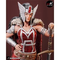 Nordic myth sword-wielding warrior woman | ESMonster