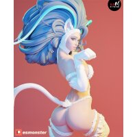 White Cat-Style Girl | ESMonster