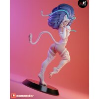 White Cat-Style Girl | ESMonster