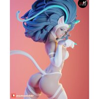 White Cat-Style Girl | ESMonster